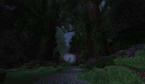 How about a thick, dark forest? : r/Minecraft