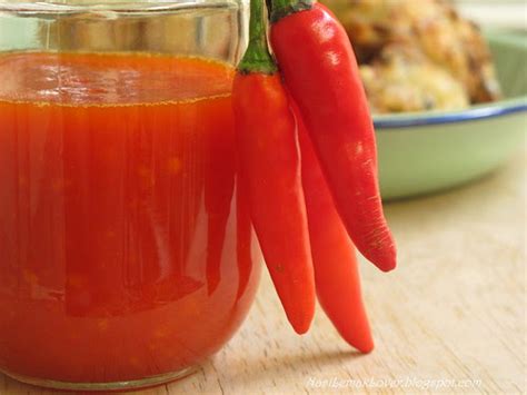 Nasi Lemak Lover: Homemade sweet garlic chilli dipping sauce