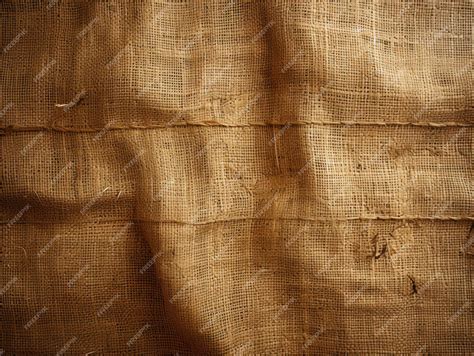 Premium AI Image | Burlap texture background