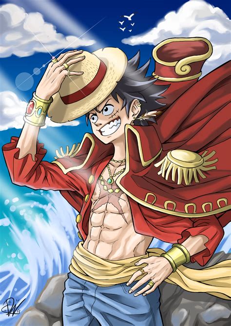 Monkey D. Luffy Drawill - Illustrations Art Street