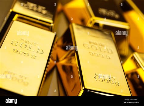 Gold bars background Stock Photo - Alamy