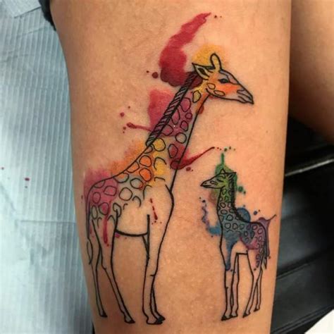 66 Exotic Giraffe Tattoo Designs To Embrace The Nature