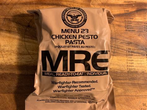 How To Make a Homemade MRE - Rogue Preparedness - how to get prepared ...