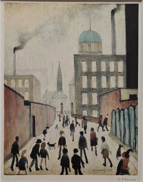 lowry-mrsswindells, picture, painting, print