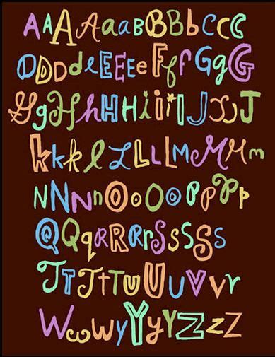 Pin by twirlingaround on Awesome Alphabets | Hand drawn fonts, Writing styles fonts, How to draw ...
