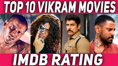 TOP 10 Vikram Movies | Chiyaan Vikram | IMDB Rating | #Nettv4u - YouTube