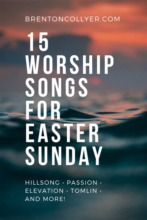 Find the perfect worship song for your Easter Sunday Service. Upbeat Worship, Worship Anthems ...