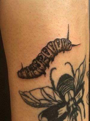 Tattoo uploaded by Cam • #caterpillar • Tattoodo