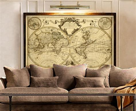World Maps For The Wall - United States Map
