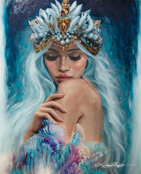 Artist Envisions Powerful Women as Goddesses of the Sea - Art-Sheep