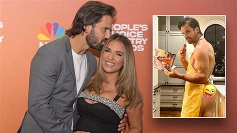 Eric Decker Strips Down to Promote Wife Jessie James Decker's New Cookbook