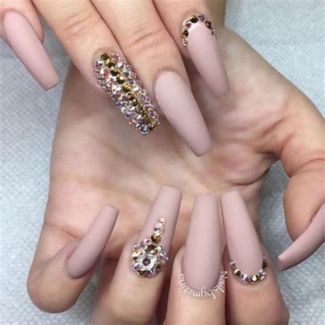 30+ Pink Matte Nail Designs 2018 | BeautyBigBang