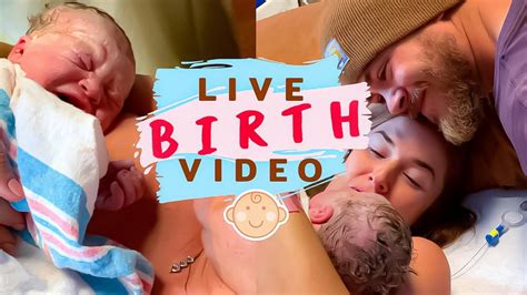 LIVE BIRTH OF OUR SECOND BABY! - YouTube