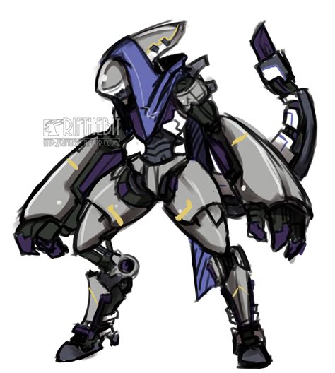 RIFTHEBIT - Random design =w=; Zenomorph + Robot + Raven