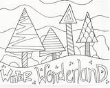 Winter Wonderland Coloring Pages  Activity Shelter sketch template