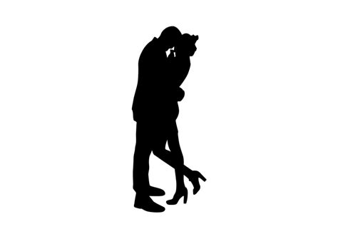 couple-hug-silhouette