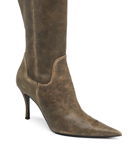 Womens Diesel brown Suede D-Venus Knee-High Boots 105 | Harrods ...