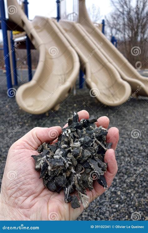 Shredded Recycled Tire Floor for Playground Safety Stock Image - Image of shredded, tires: 39102341