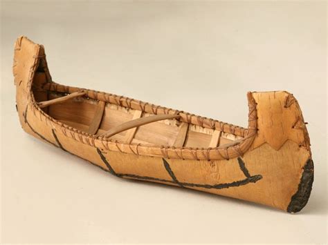 Toy canoe, Vintage native american, Canoe