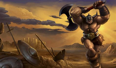 Barbarian Sion Skin - Chinese - League of Legends Wallpapers