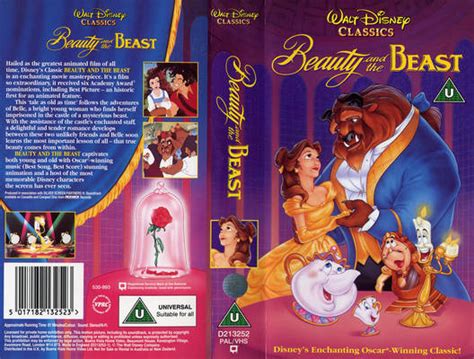 Image - Beauty and the Beast VHS UK 1993.jpg | Disney Wiki | FANDOM ...