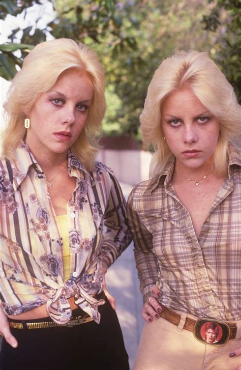 Cherie Currie of The Runaways and her sister Marie. Found on Bing from bradelterman.tumblr.com ...