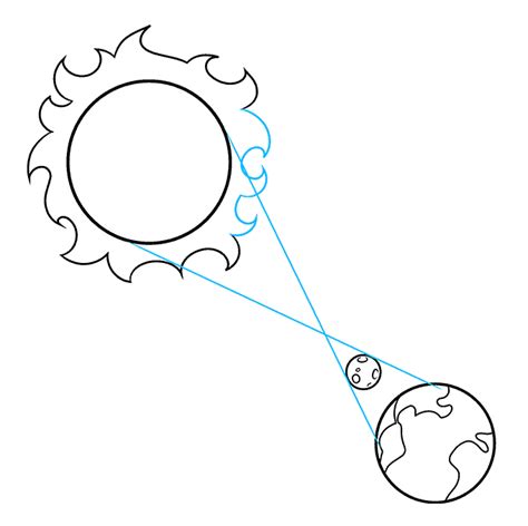 How to Draw a Solar Eclipse - Really Easy Drawing Tutorial