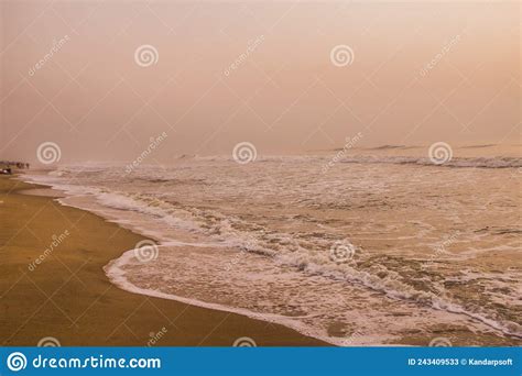 Marina Beach at Chennai on the Morning Stock Image - Image of coast ...