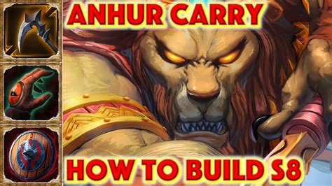 SMITE HOW TO BUILD ANHUR - Anhur Carry Build Season 8 Conquest + How To + Anhur Guide + Gameplay ...