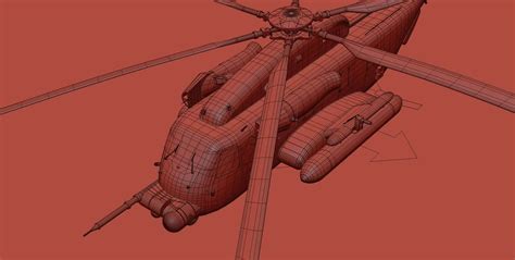 Sikorsky MH-53 Pave Low Helicopter 3D Model by Virtual creator and creature