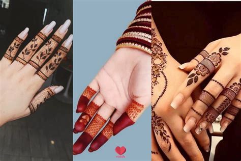 Handpicked Finger Mehndi Designs With Unique And Spectacular Style ...