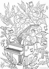 Piano – Favoreads Coloring Club sketch template