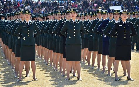 Pictures of the day: 12 March 2015 | South korean women, Military women ...