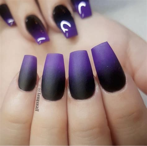 Purple Black And White Nail Designs | Daily Nail Art And Design