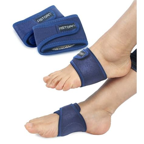 Foot Pain Relief Arch Support Brace for Women & Men Set of 2 ...