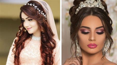 All new tiara hairstyle ideas for Indian weddings - YouTube