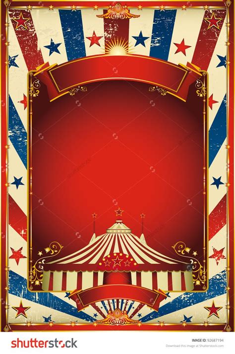 Circus Poster Stock Photos, Images, & Pictures | Circus background ...