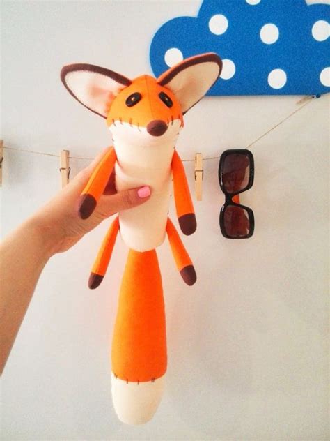 Fox baby gifts Toys for kids Fox toy The little fox Fabric toys Baby gift Stuffed fox Fox ...