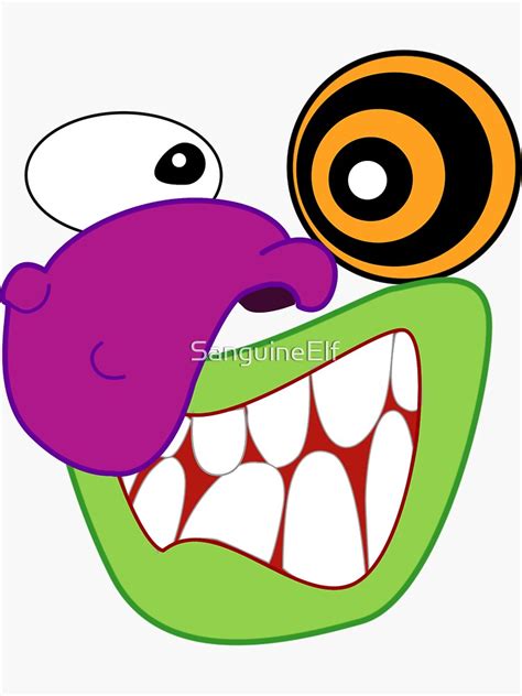 "Ooga Booga Booga" Sticker for Sale by SanguineElf | Redbubble