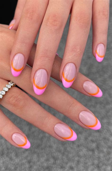 35 Nail Trends 2023 To Have on Your List : Double layered french tips