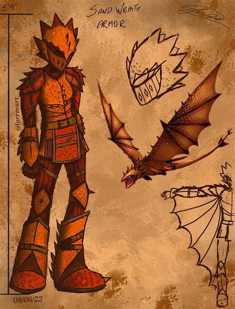 Sand Wraith dragon armor HTTYD | Httyd dragons, Dragon armor, How train ...