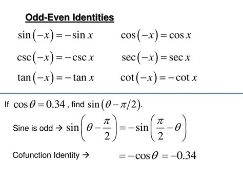 PPT - Chapter 5: Analytic Trigonometry PowerPoint Presentation, free download - ID:1840259