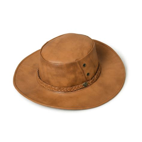 Buy Men's Leather Cowboy Hats Online in USA — Classy Leather Bags