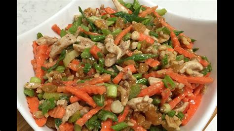 The most delicious Sweet Chilli Chicken Salad! - YouTube