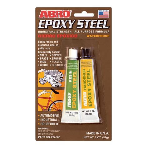 Epoxy Steel Industrial Strength - ABRO