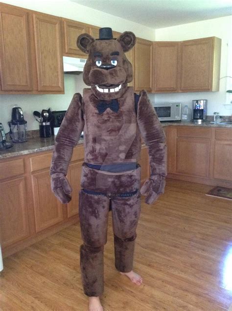 Fnaf Five Nights At Freddy S Freddy Fazbear Bear Mascot Costume Unisex ...