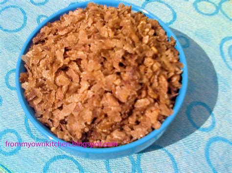 From My Own Kitchen: Aval/Beaten Rice Flakes Roasted