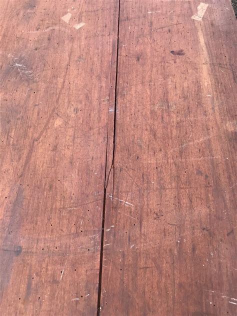 Old Pine Wooden Trestle Table 6ft Long | eBay