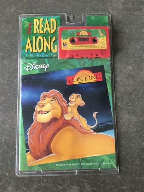 Vintage Walt Disney Read Along 24 Page Book & Tape Cassette New | eBay