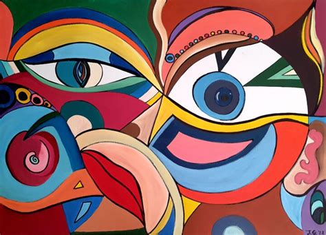 Abstract Paintings Of Eyes